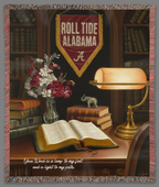 Alabama Roll Tide Heirloom Woven Blanket
