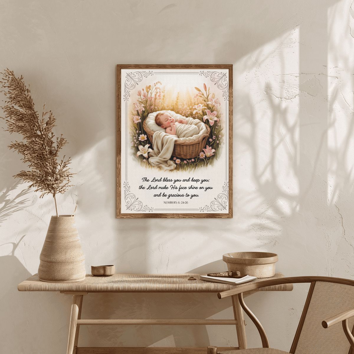 New Baby / Baptism Diamond Art Painting Kit