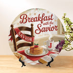 Breakfast with the Savior Decorative Plate
