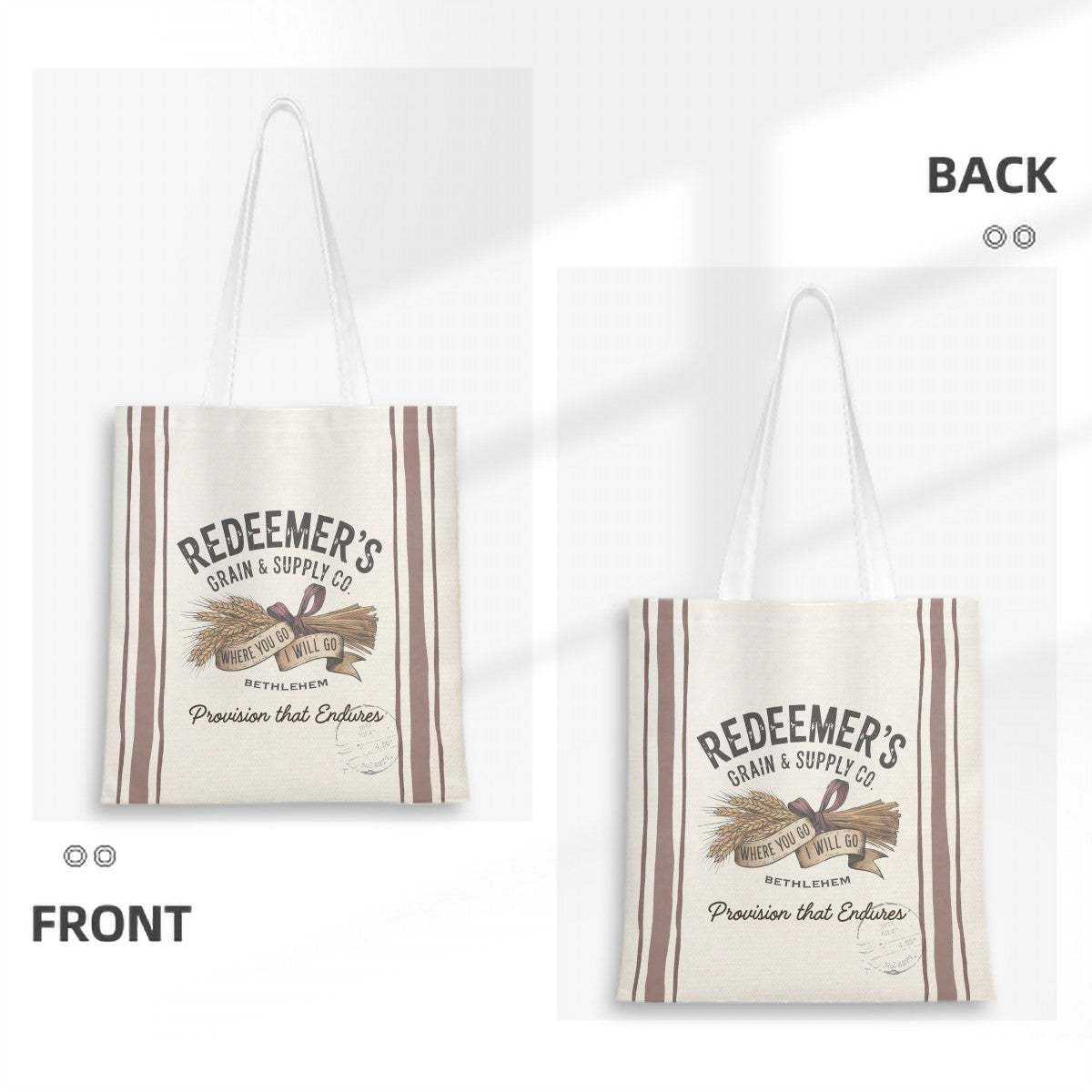 Canvas Tote Bag Redeemer Floursack