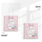 Jesus & Jammies Coquette Bible Study Tote Bag - Pink