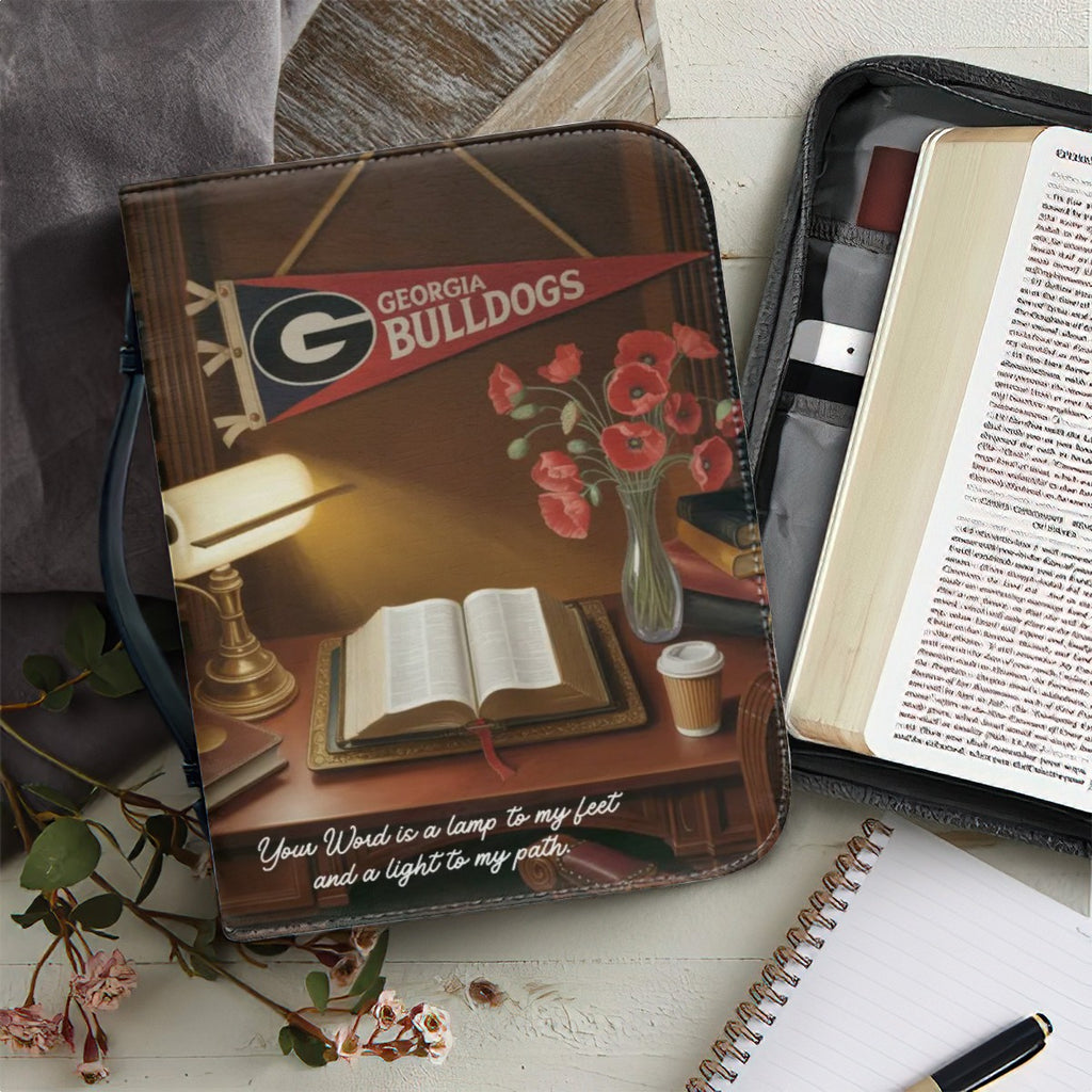 Georgia Bulldogs Bible Cover