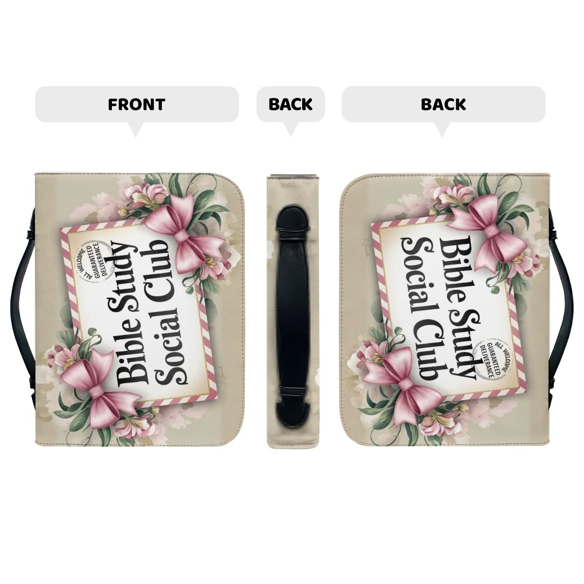 Bible Study SOCIAL CLUB Bible Cover