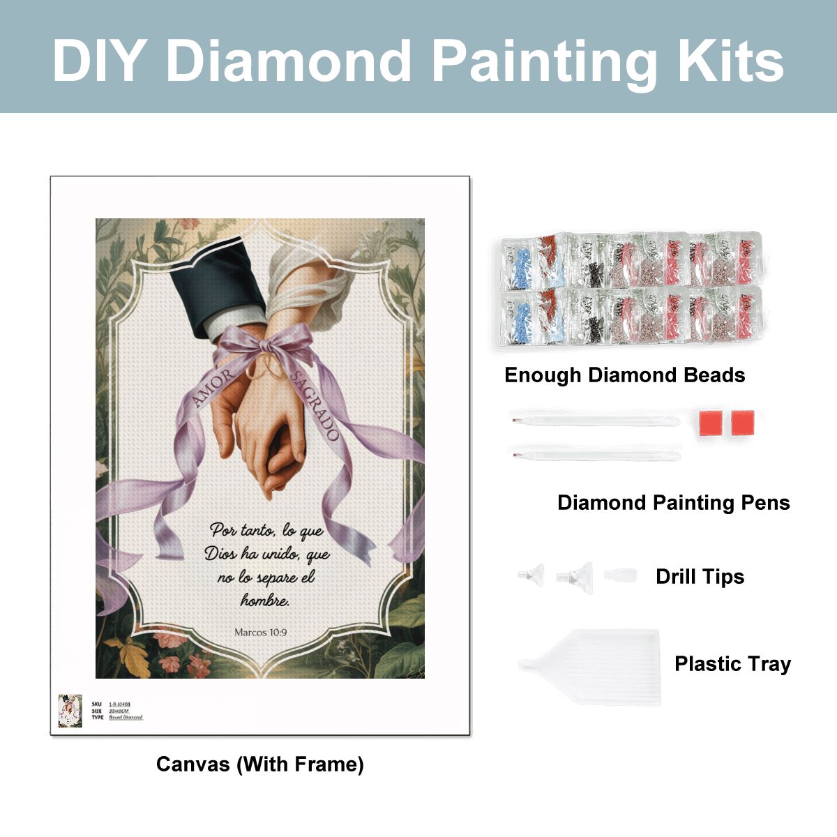 Wedding Diamond Art Painting Kit