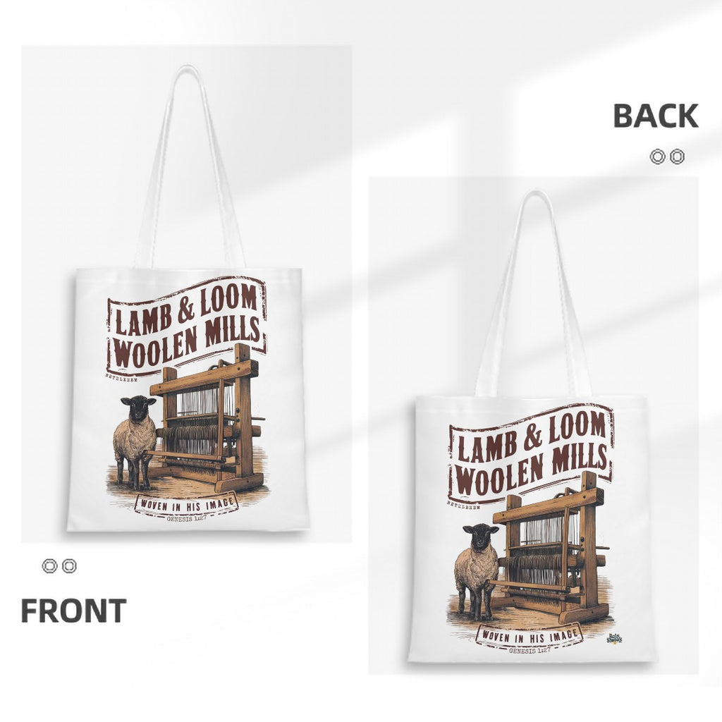 Canvas Tote Bag Lamb & Loom