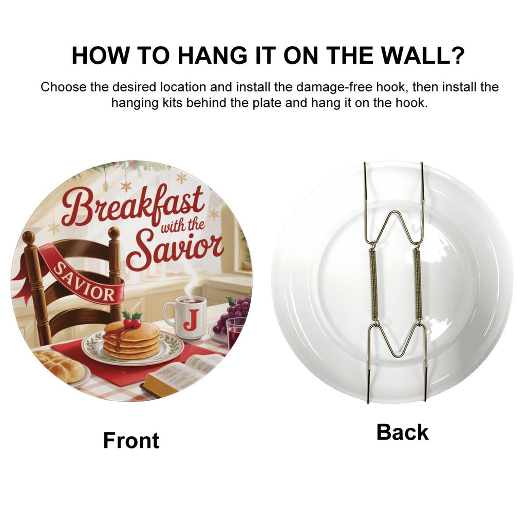 Breakfast with the Savior Decorative Plate