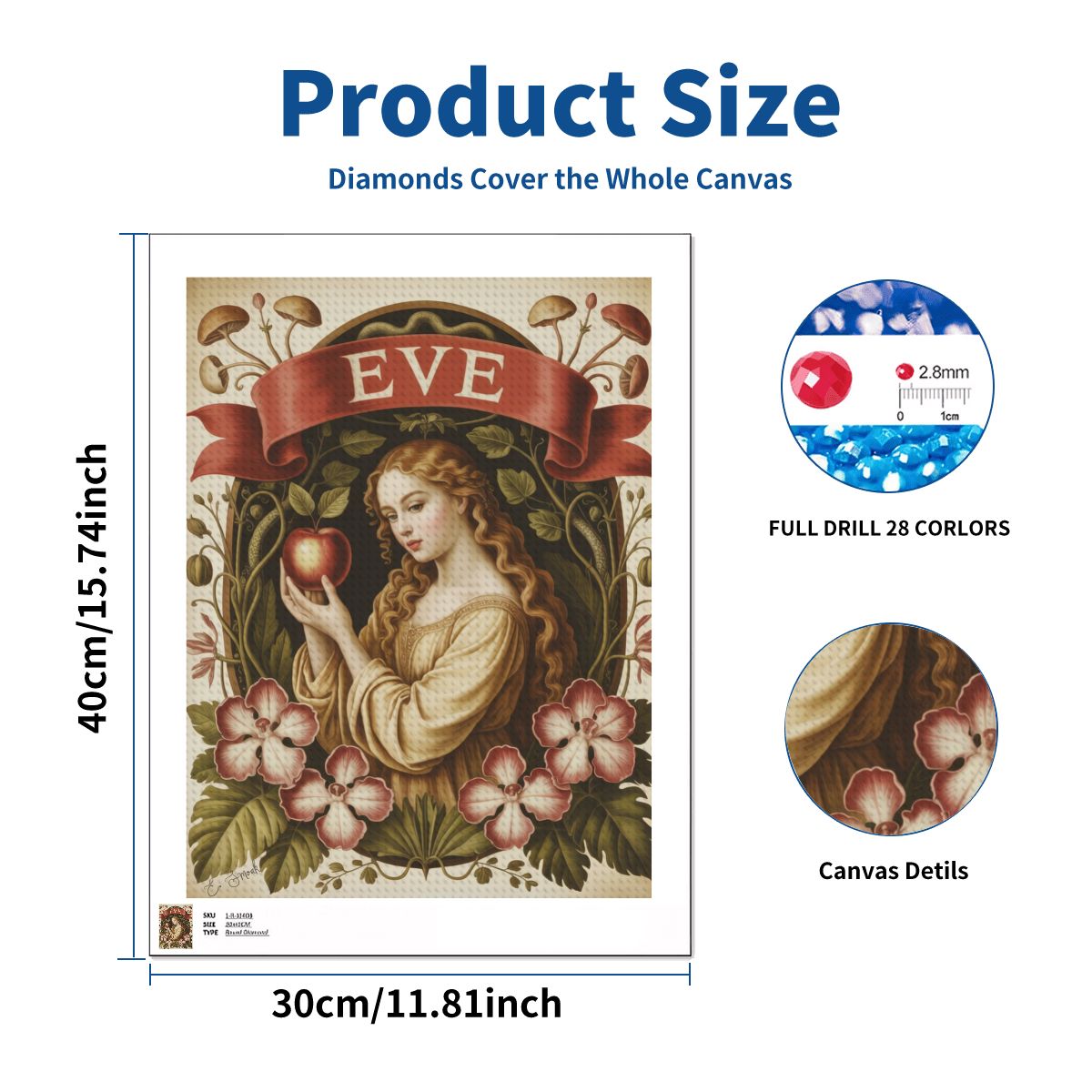 Eve Diamond Art Painting