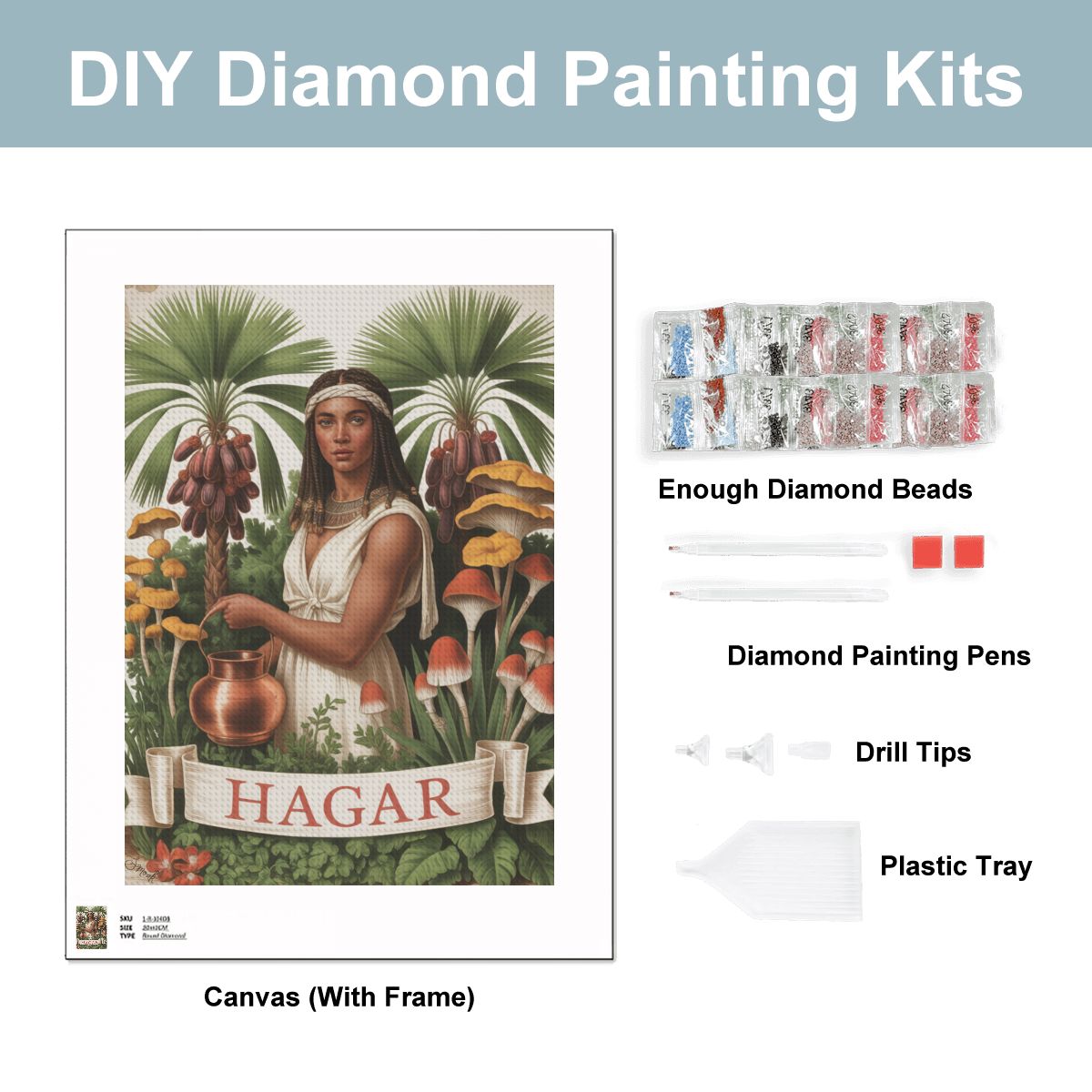 Hagar Diamond Art Painting Kit
