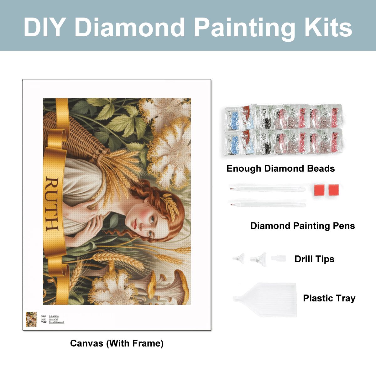 Ruth Diamond Art Painting