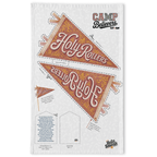 Holy Smoak Studios Holy Rollers Camp Believers cut and sew fabric panel, wholesale Christian giftware, 18x30 inches