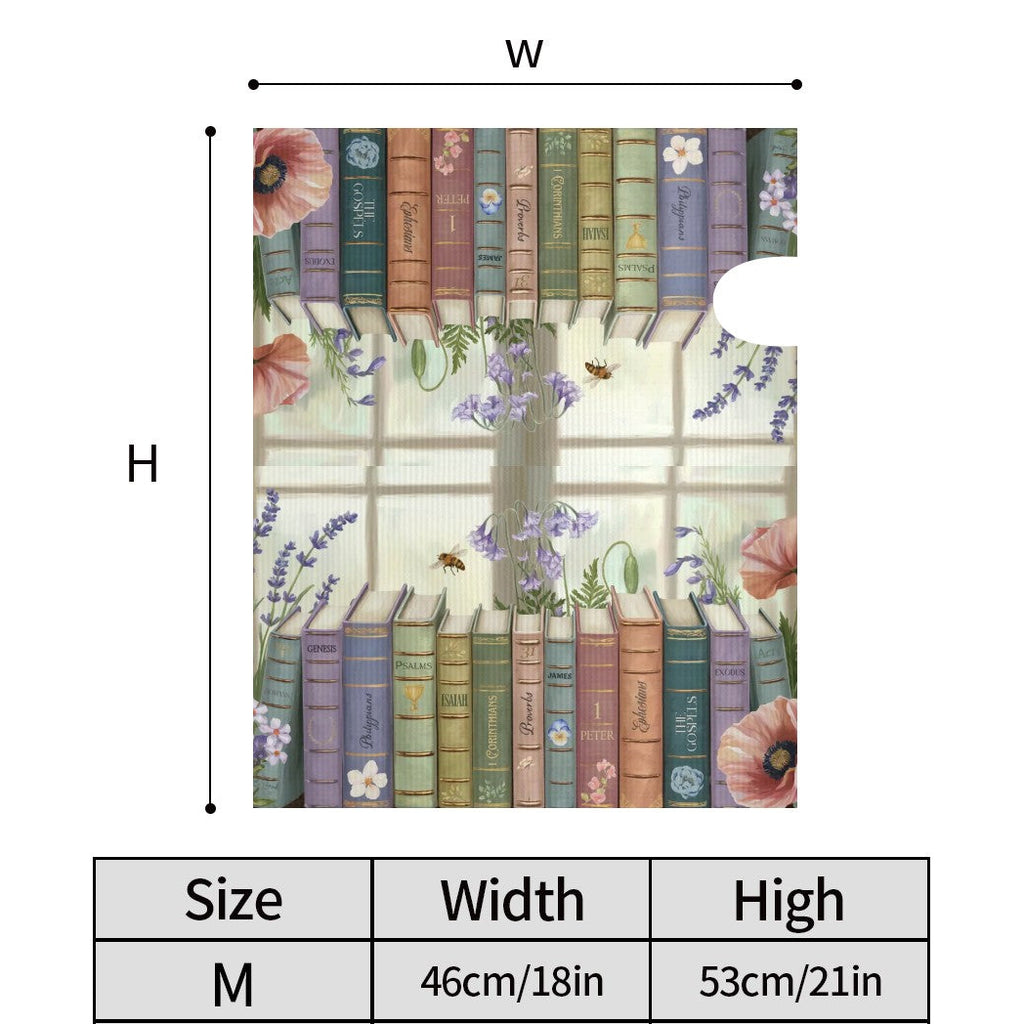 Holy Smoak Studios Books of the Bible mailbox cover size dimensions chart