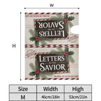 Holy Smoak Studios Letters to the Savior Christmas mailbox cover size dimensions chart