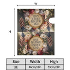 Holy Smoak Studios One Nation Under God mailbox cover size dimensions chart