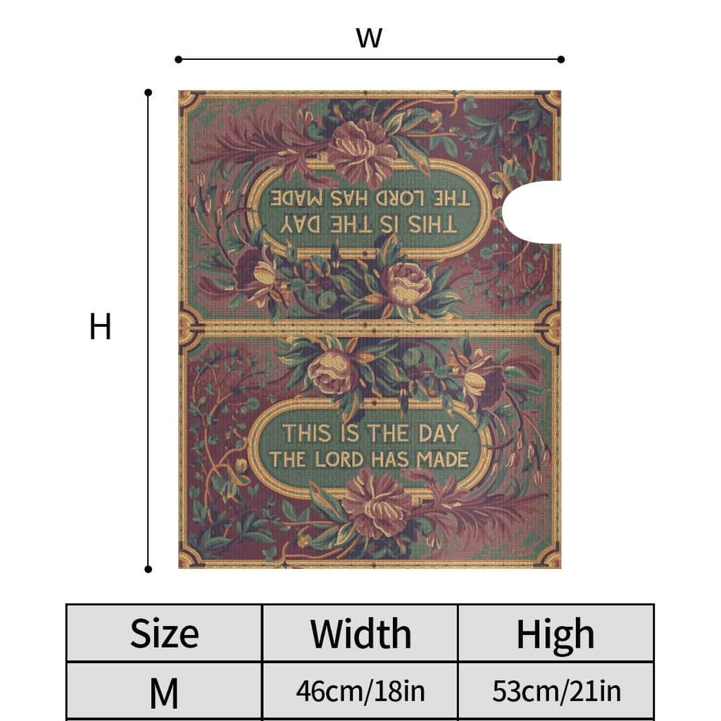 Holy Smoak Studios This Is the Day the Lord Has Made mailbox cover size dimensions chart