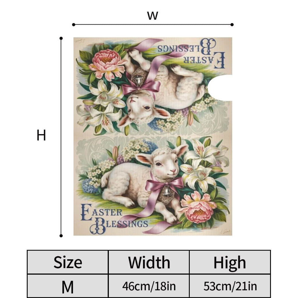 Holy Smoak Studios Easter Blessings mailbox cover size dimensions chart