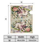 Holy Smoak Studios Easter Blessings mailbox cover size dimensions chart