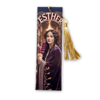 Holy Smoak Studios Esther Gilded Gardens Women of the Bible bookmark, Art Nouveau faith gift, wholesale Christian product, 2x7 inches
