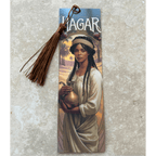 Holy Smoak Studios Hagar Gilded Gardens Women of the Bible bookmark, Art Nouveau faith gift, wholesale Christian product, 2x7 inches