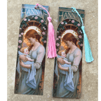 Holy Smoak Studios Hannah Gilded Gardens Women of the Bible bookmark, Art Nouveau faith gift, wholesale Christian product, 2x7 inches