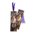 Lydia Women of the Bible Gilded Gardens bookmark with tassel, Holy Smoak Studios wholesale Christian giftware