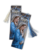 Holy Smoak Studios Mary Gilded Gardens Women of the Bible bookmark, Art Nouveau faith gift, wholesale Christian product, 2x7 inches