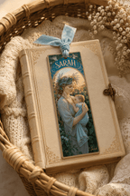 Holy Smoak Studios Sarah Gilded Gardens Women of the Bible bookmark, Art Nouveau faith gift, wholesale Christian product, 2x7 inches